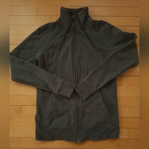 Lululemon Camo Green Huddle & Hustle Jacket